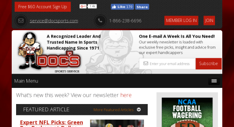 Doc's Sports Handicapping Service (docssports) - Profile